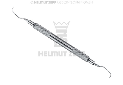 [24.553.01] Curette parodontale Langer, figures 1/2 - Helmut Zepf (24.553.01) - Delynov