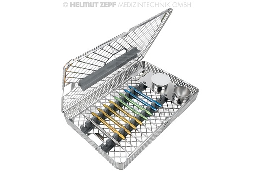 [24.995.00S] Kirsch sinus surgery instrument kit, small model - Helmut Zepf (24.995.00S) - Delynov