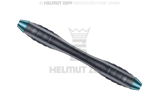 [26.010.06OX] Double-ended Z-shape surgical handle, M4x0.5 thread - Helmut Zepf (26.010.06OX) - Delynov