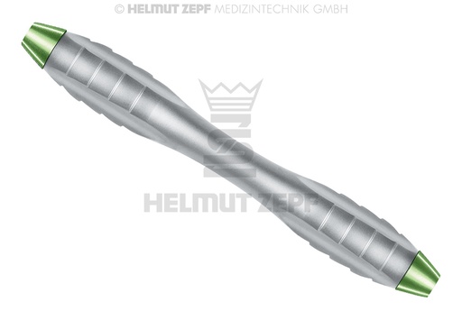 [26.030.08] Z-Shape Relax surgical retractor, vertical handle, concave cavity and convex scale end - Helmut Zepf (26.030.08) - Delynov