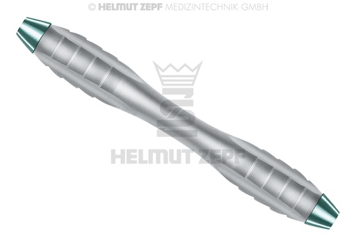 [26.030.09] Z-shaped surgical retractor with rounded handle and concave/convex ends - Helmut Zepf (26.030.09) - Delynov