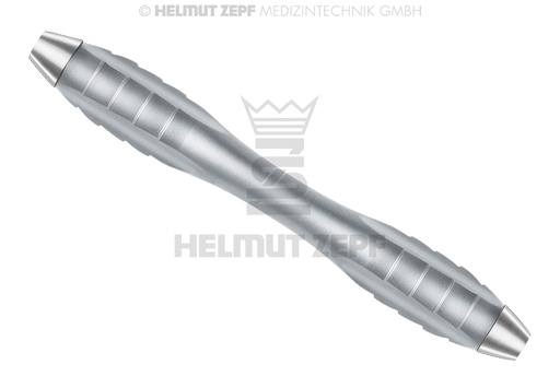 [26.030.10] Z-Shape surgical bone rongeur, relaxed form, titanium handle, concave/convex tip - Helmut Zepf (26.030.10) - Delynov