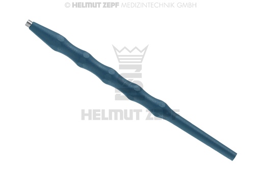 [26.191.02] Universal sterilisable plastic surgical handle, single insert, blue - Helmut Zepf (26.191.02) - Delynov