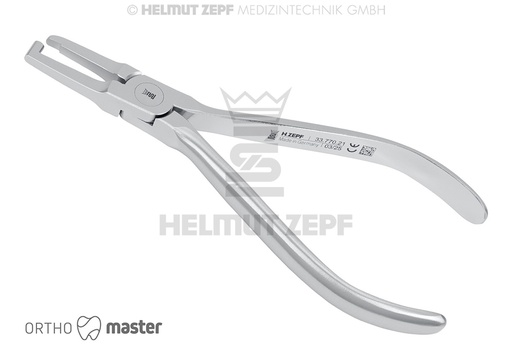 [33.770.21] Helmut Zepf Band Removing Plier, 13 cm, with plastic tip (33.770.21) - Delynov