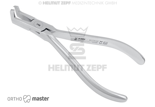 [33.770.52] Angulated bracket removing and debonding pliers with hardened steel inserts - Helmut Zepf (33.770.52) - Delynov