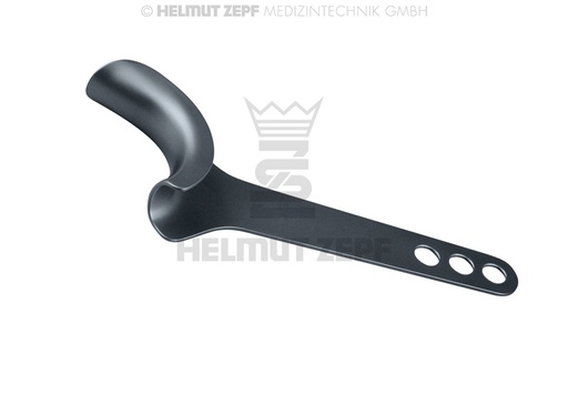[37.457.02TI] Écarteur de joue et rétracteur de langue pour photographie intraorale, droit - Helmut Zepf (37.457.02TI) - Delynov