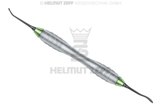 [41.370.01OXZ] Buser / Hourigan combined tunneler and periosteal elevator, Onyx handle - Helmut Zepf (41.370.01OXZ) - Delynov