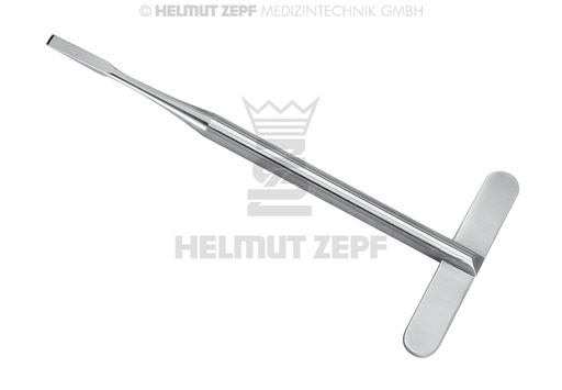[41.540.04WM] Vienna model surgical chisel, straight, 4 mm width - Helmut Zepf (41.540.04WM) - Delynov