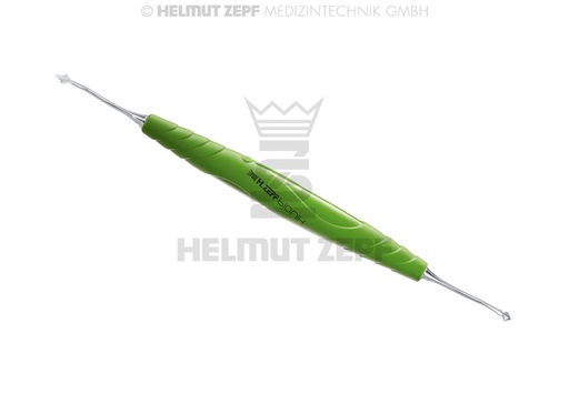 [41.854.80] Élévateur de périoste sur manche microrugosité de type raspateur, modèle du Dr. Maty - Helmut Zepf (41.854.80) - Delynov