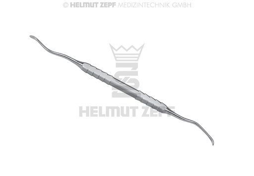[41.855.05ZS] Lucas double curette, fig. 5, 2.5 mm tips, Zepf-Line range - Helmut Zepf (41.855.05ZS) - Delynov