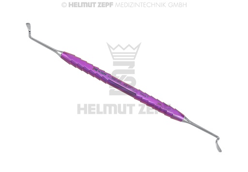 [41.868.05SL] Élévateur sinusien Kirsch "Petit" 5, tige longue, angles 90°/90°/60°, en titane, Titan-Zepf-Line - Helmut Zepf (41.868.05SL) - Delynov