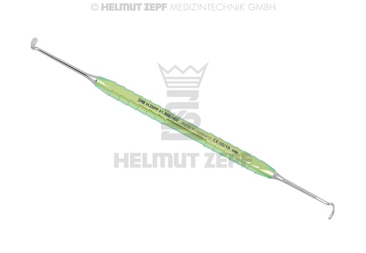 [41.868.06S] Élévateur sinusien de Kirsch, petit modèle, forme 90°/90°, longueur 6 cm - Helmut Zepf (41.868.06S) - Delynov