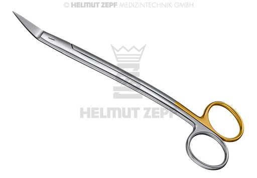 [46.123.17SC] Supercut Dean (Howard Muller) Serrated Gum Scissors, 17 cm - Helmut Zepf (46.123.17SC) - Delynov