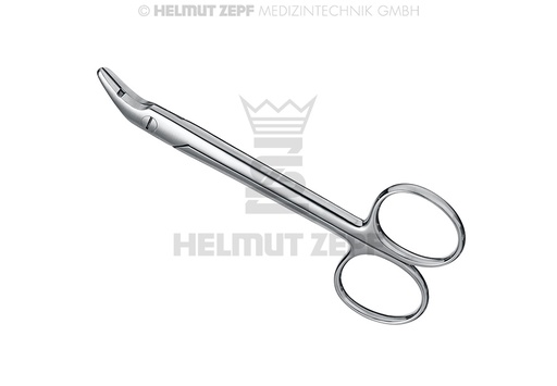 [46.685.12] Universal crown surgical scissors, length 12 cm - Helmut Zepf (46.685.12) - Delynov