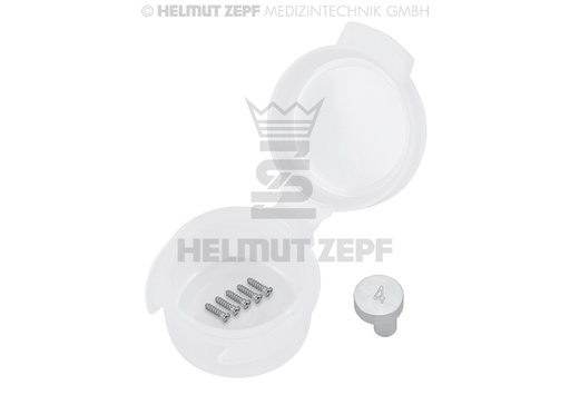 [47.574.04] Vis cruciforme en titane pour fixation osseuse CMS MICRO, diamètre 1,2 mm, longueur 4 mm, anodisée gris - Helmut Zepf (47.574.04) - Delynov