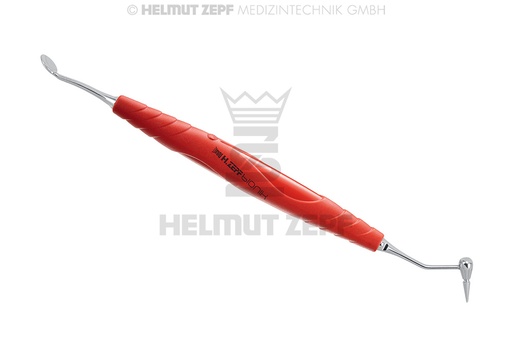 [47.848.01] Porte-greffe chirurgical avec inserts échangeables de type fouloir - Helmut Zepf (47.848.01) - Delynov