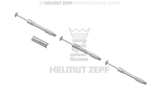 [47.957.30] Replacement round blades for Bone Scraper II, 6 mm diameter - Helmut Zepf (47.957.30) - Delynov