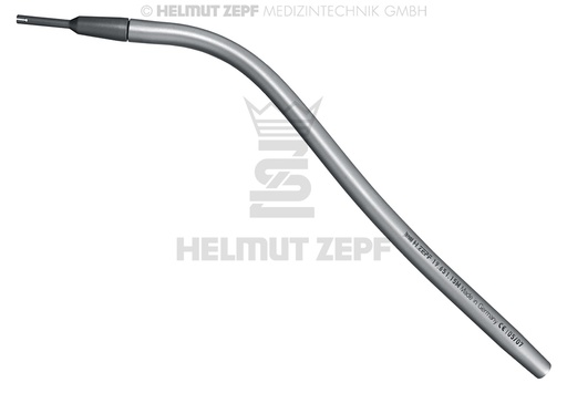 [19.651.15M] Titanium Micro-Suction Cannula ⌀ 1.5 mm for Sinus - Helmut Zepf (19.651.15M) - Delynov