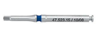 [47.523.15] Cross-Slotted Blade 1.5mm Diameter - Helmut Zepf (47.523.15)