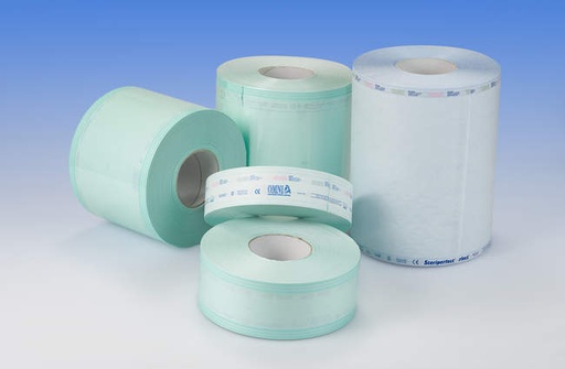 [30.S0150.00] X1 Rolls of paper/plastic for autoclave sterilization 150 mm x 200 m - Omnia