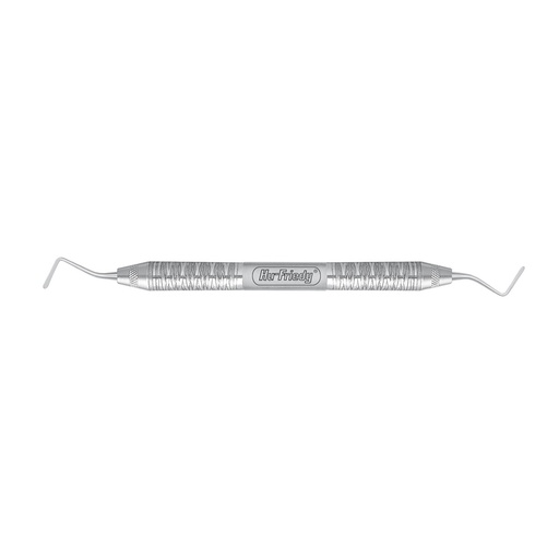 [GCP1136] Spatule à filrétraction #113 manche #6 striée angulée - Hu-Friedy - Delynov