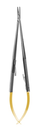 [NH5024] Porte-aiguille Castroviejo #5024 carb. Tungst.droit 18cm - Hu-Friedy - Delynov