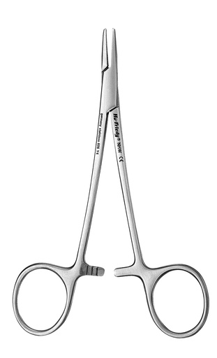 [NHW] Surgical Needle Holder Webster Smooth 13cm 8 to 10/0 - Hu-Friedy - Delynov