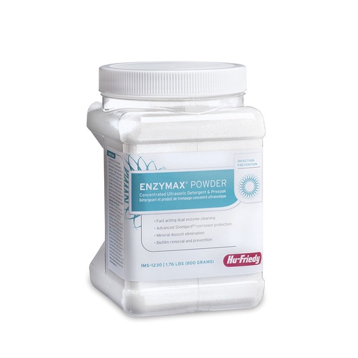 [IMS-1230] IMS Enzymax 800g Powder Detergent Bottle with Measuring Spoon - Hu-Friedy - Delynov
