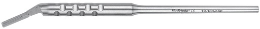 [10-130-5AE] European angled scalpel handle number 5AE - Hu-Friedy - Delynov - Implantology, oral surgery, dental surgery, dentist, bone graft, maxillofacial surgery.