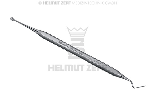 [26.182.24] Periotome P4 / Straight curette diameter 3.0 - Helmut Zepf (26.182.24) - Delynov