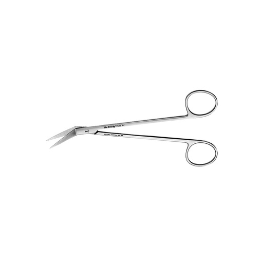 [S12] Scissors Locklin No.12 Straight Smooth Angled 16cm - Hu-Friedy - Delynov