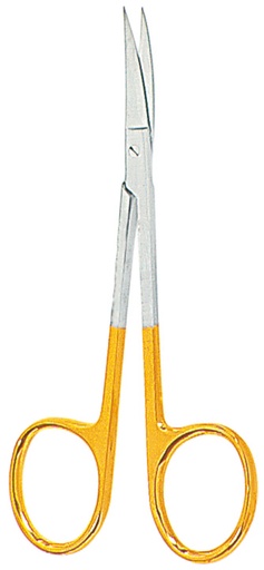 [70.K4045] Curved Scissors for Iris TC 11.5 cm - Omnia - Delynov