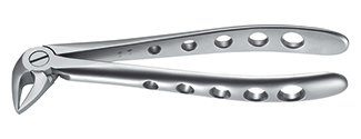 [12.033.01Z] English pattern dental extraction forceps, FIG.33A model - Helmut Zepf (12.033.01Z) - Delynov