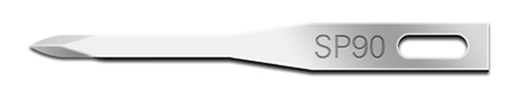 [5921] X25 Lame FINE en acier inoxydable  SP90  (pointue) (SP90) Swann-Morton