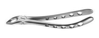 [12.035.07Z] English pattern dental extraction forceps, model FIG.35N - Helmut Zepf (12.035.07Z) - Delynov