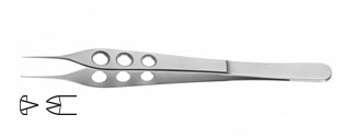 [22.489.01] Micro-Adson Anatomical Tweezers 15 cm - Helmut Zepf (22.489.01) - Delynov