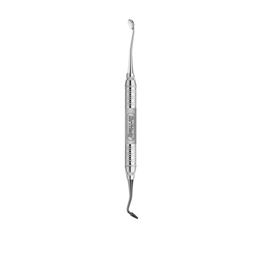 [CSEUWES6] Curette alvéolaire/Fouloir Euwe, manche #6 Court Satin (CSEUWES6) - Hu-Friedy - Delynov