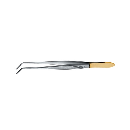 [TP5061] Pince à tissus Cushing Perma Sharp courbée 45 degrés 18cm pour chirurgie dentaire - Hu-Friedy
