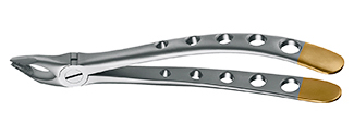 [12.235.07ZD] English pattern dental extraction forceps, model FIG.35N - Helmut Zepf (12.235.07ZD) - Delynov