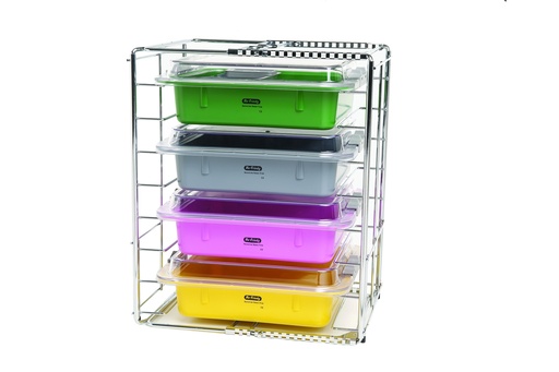 [IMS-1434] IMS Tub étagère ajustable, pour 4 IMS Tub Set bac en plastique - Hu-Friedy - Delynov