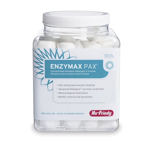 [IMS-1233] IMS Enzymax Powder Sachets - 96 pieces - Hu-Friedy - Delynov (Product for implantology, oral surgery, dental surgery, dentist, bone grafting, maxillofacial surgery)