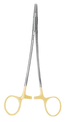[NH5046] Surgical Needle Holder Backey No. 5046 Tungsten Carbide Fine 18cm - Hu-Friedy - Delynov