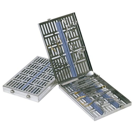 [IMDIN208] IMS Cassette Signature DIN 20 instruments, bleue - Hu-Friedy - Delynov
