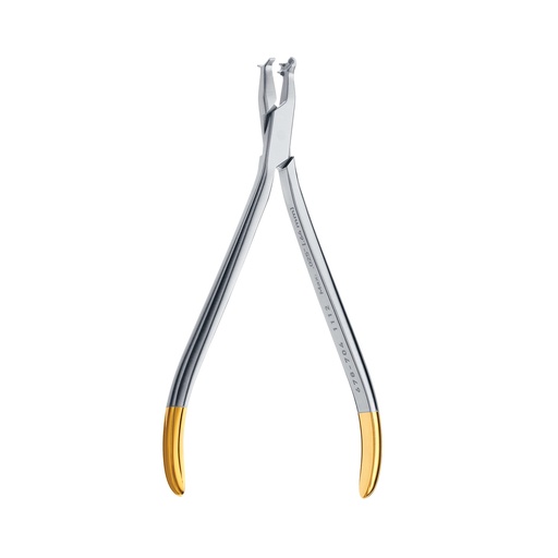 [678-704] Nickel-Titanium alloy hammerhead tongue forceps for implantology and dental surgery - Hu-Friedy - Delynov.