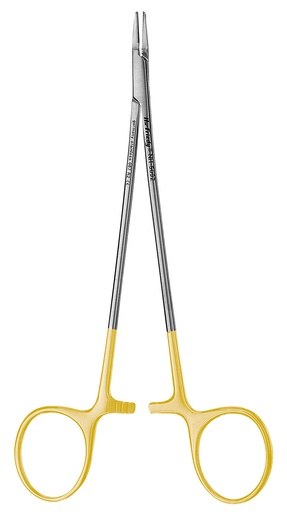 [NH5092] Needle holder mini Ryder n° 5092 grooved tungsten carbide 15cm - Hu-Friedy - Delynov