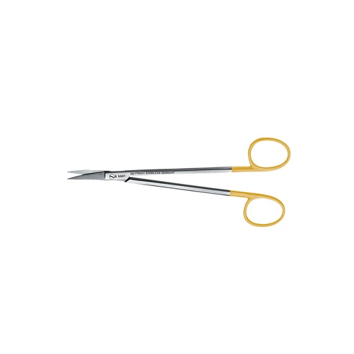 [S5001] Scissors kelly num 5001 curved perma sharp 16cm - hu-friedy - delynov