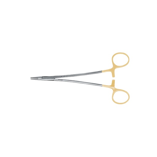 [NH5084] Needle Holder Micro-Vasculature Number 5084 Grooved Tungsten Carbide 18cm - Hu-Friedy - Delynov