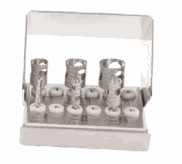 [7407120] X1 Coffret Trepans Basic Kit 7120 Implantologie - Meisinger - Hager & Meisinger GmbH (7407120) - Delynov