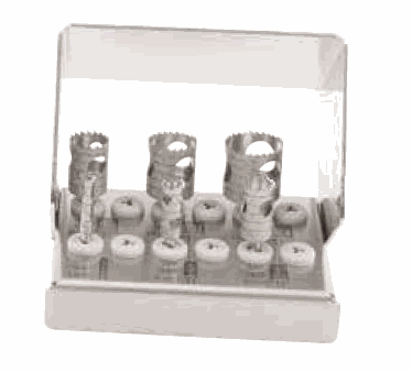 [7407120] Meisinger Basic Kit 7120 Implantology Drills Set - Delynov