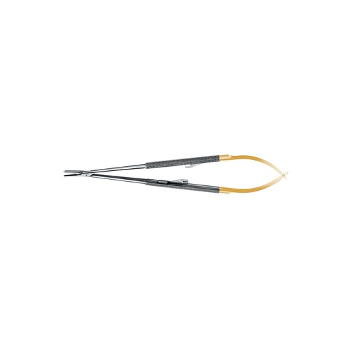 [NH5024R] Needle holder Castroviejo Number 5024R round striated tungsten carbide 18cm - Hu-Friedy - Delynov